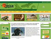 Tablet Screenshot of grefa.org